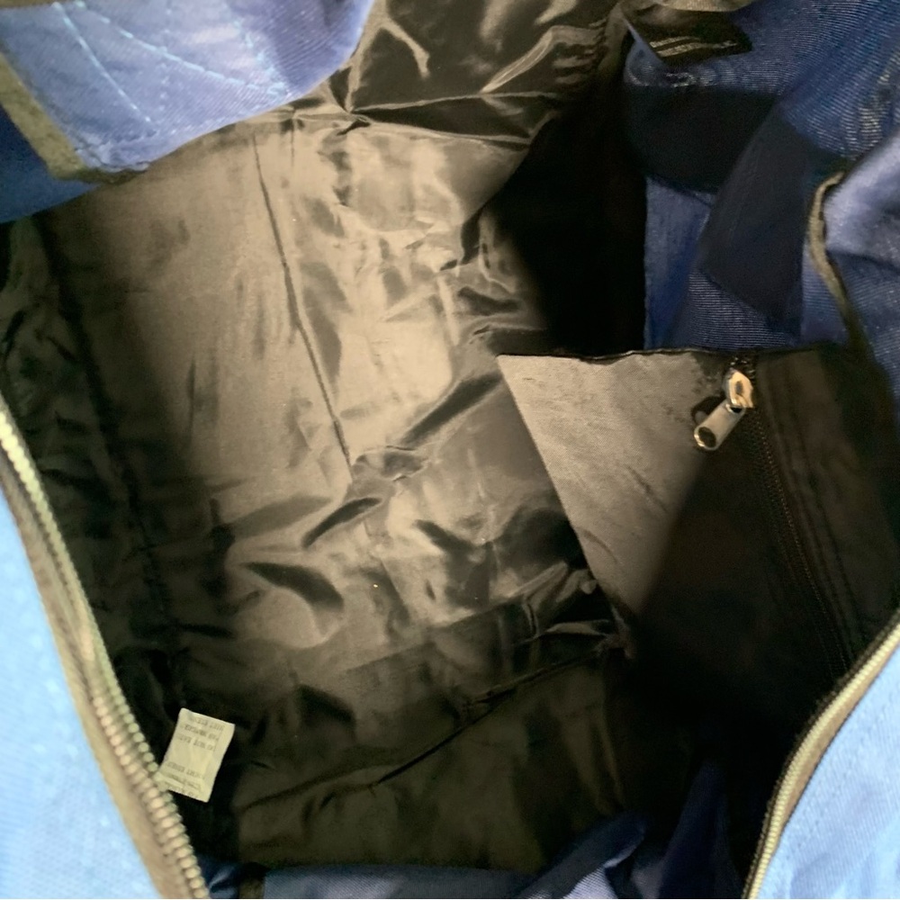 Large Blue Duffel Bag - Picture 10 of 16